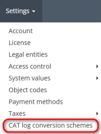 Catlog conversion schemes menu.png