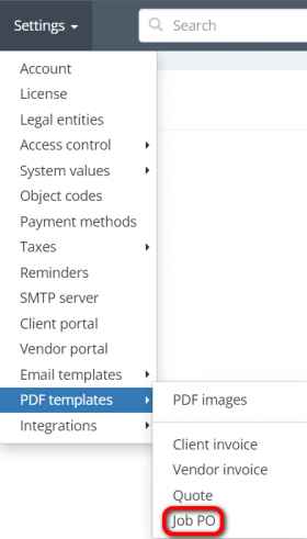 Settings - pdf templates - job PO.png